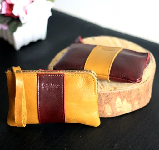 coin pouch wanita kulit