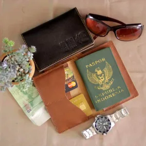 cover paspor kulit asli