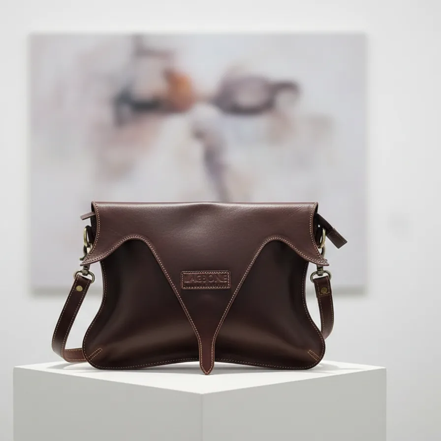 tas kulit darkbrown
