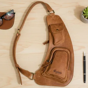 waist bag kulit asli